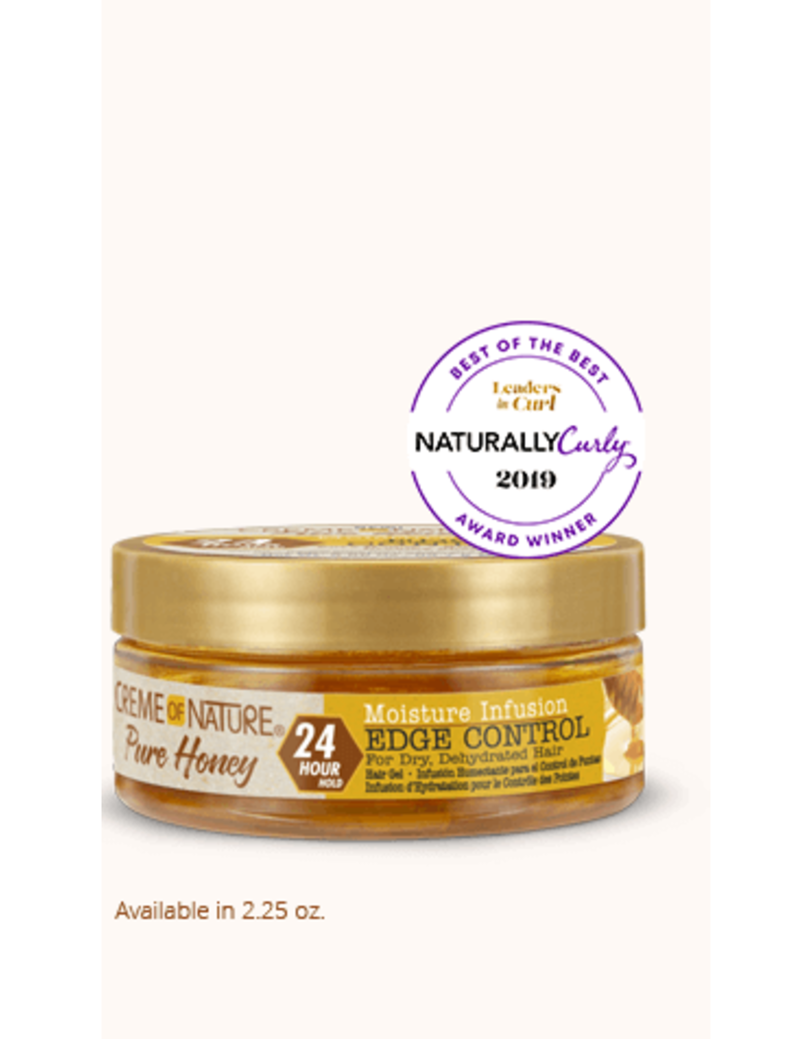 CREME OF NATURE PURE HONEY EDGE CONTROL 2.25OZ
