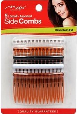 DIANE 5 SMALL 3" ASSORTED SIDE COMBS