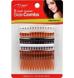DIANE 5 SMALL 3" ASSORTED SIDE COMBS
