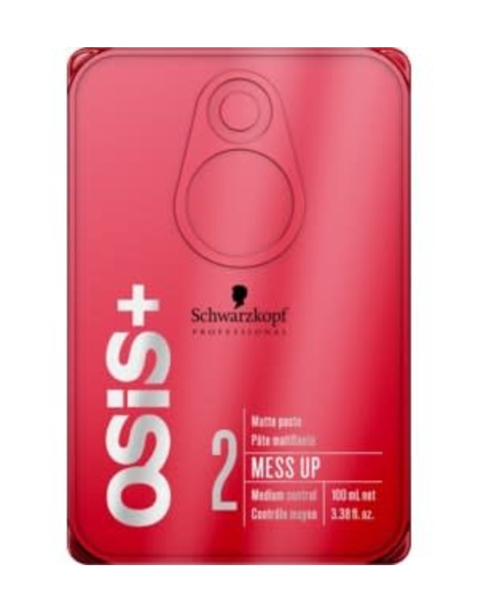 SCHWARZKOPF OSIS MESS UP MATTE PASTE 100ML