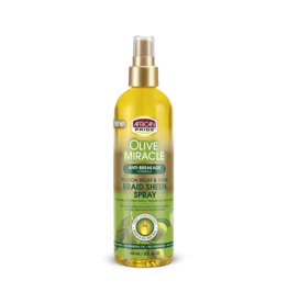 AFRICAN PRIDE OLIVE MIRACLE BRAID SHEEN SPRAY 12OZ