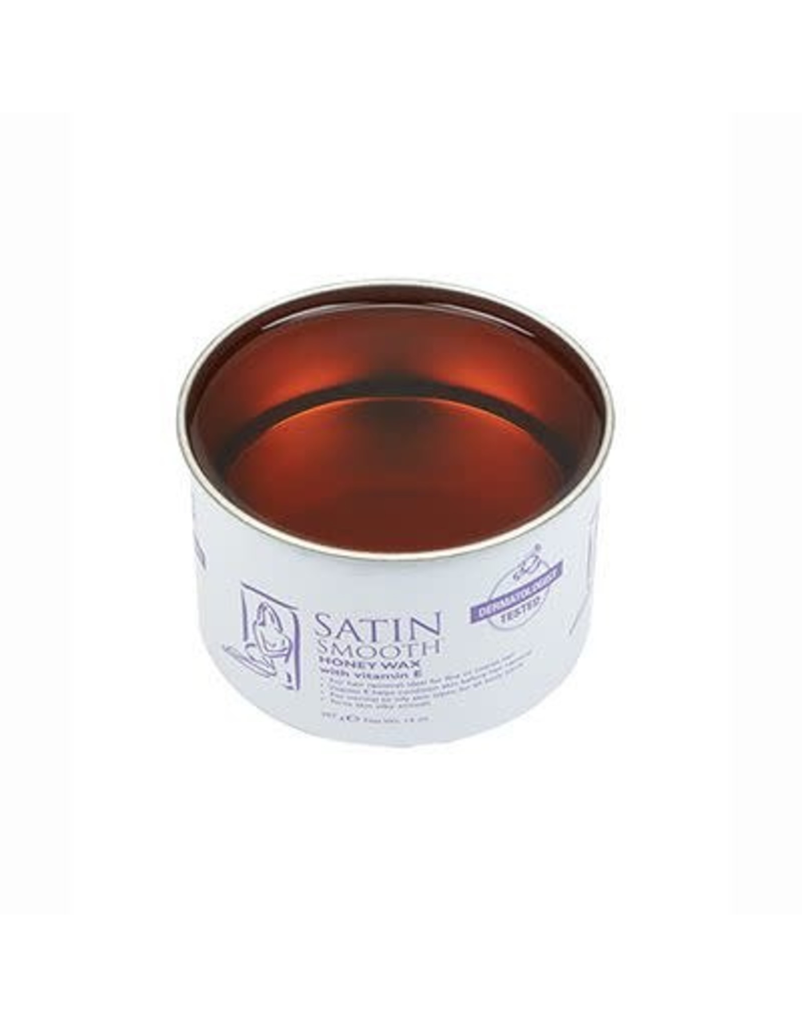 SATIN SMOOTH HONEY WAX WITH VITAMIN E 14OZ