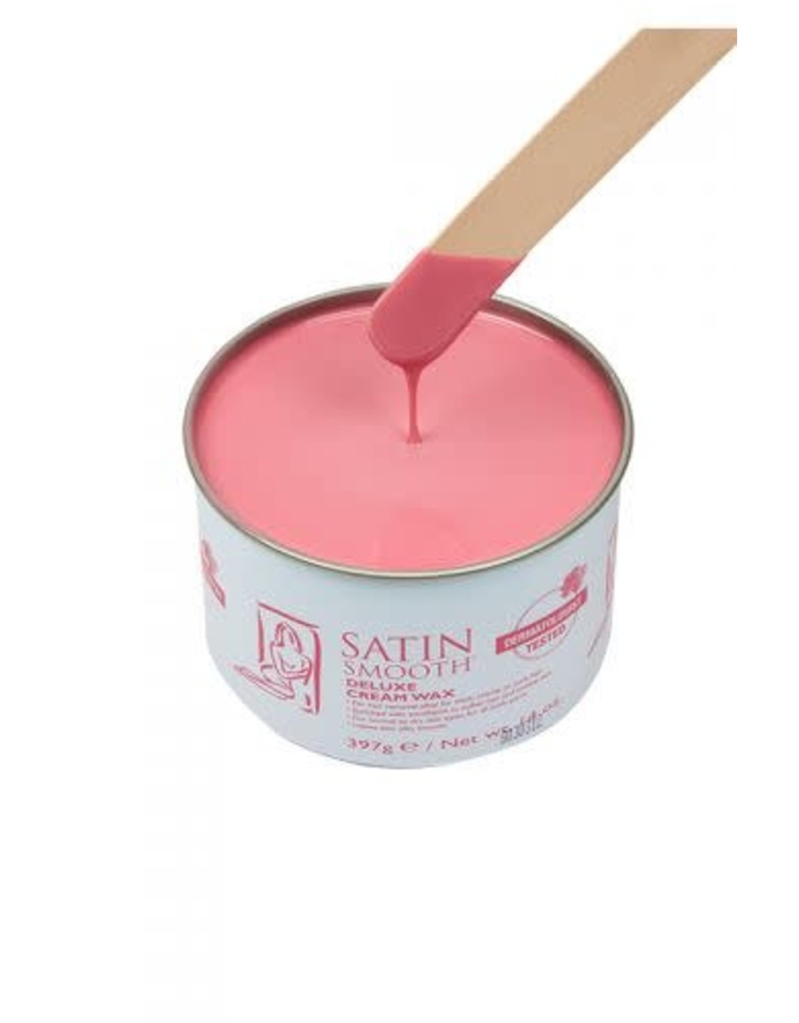 SATIN SMOOTH DELUXE CREAM WAX 14OZ