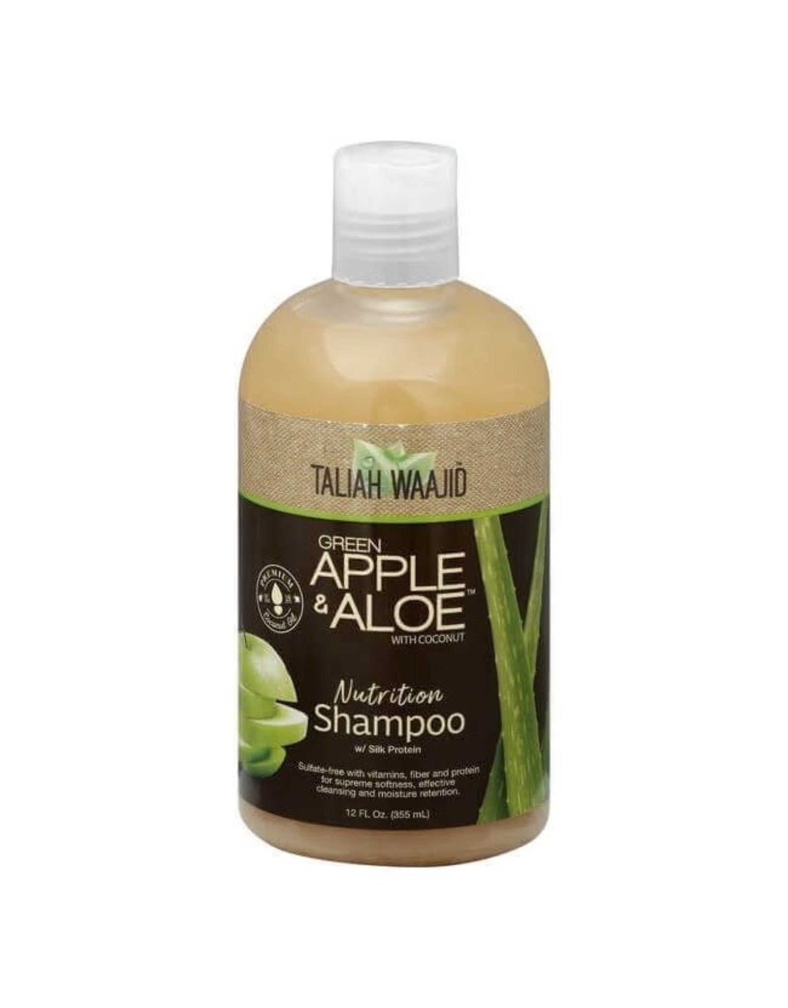 TALIAH WAAJID GREEN APPLE & ALOE NUTRITION SHAMPOO 12OZ