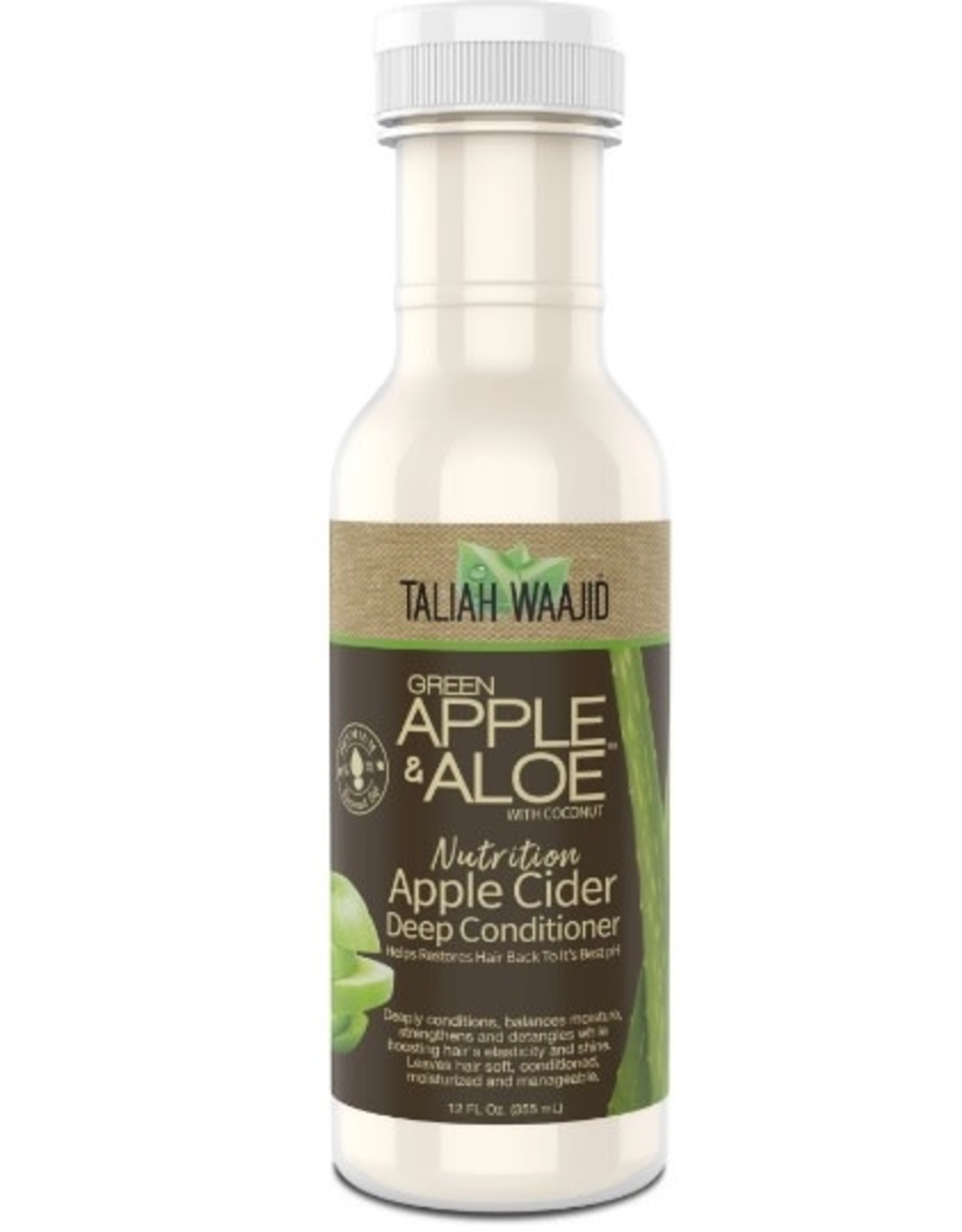 TALIAH WAAJID GREEN APPLE & ALOE NUTRITION APPLE CIDER DEEP CONDITIONER 12OZ