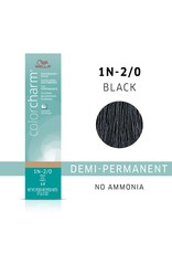 WELLA COLOR CHARM DEMI-PERMANENT - 1N - 2/0 BLACK