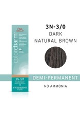 WELLA COLOR CHARM DEMI-PERMANENT - 3/0 DARK NATURAL BROWN