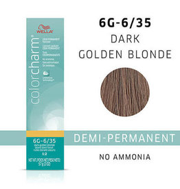WELLA COLOR CHARM DEMI-PERMANENT - 6G 6/35 DARK GOLDEN BLONDE