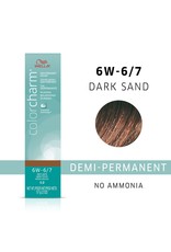 WELLA COLOR CHARM DEMI-PERMANENT - 6W - 6/7 DARK SAND (DISCONTINUED)