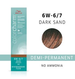 WELLA COLOR CHARM DEMI-PERMANENT - 6W - 6/7 DARK SAND (DISCONTINUED)