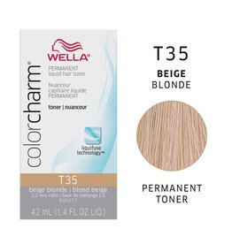 WELLA COLOR CHARM PERMANENT LIQUID HAIR TONER