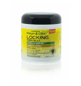 RASTA LOCKS TWIST JAMAICAN MANGO & LIME LOCKING FIRM WAX 6OZ