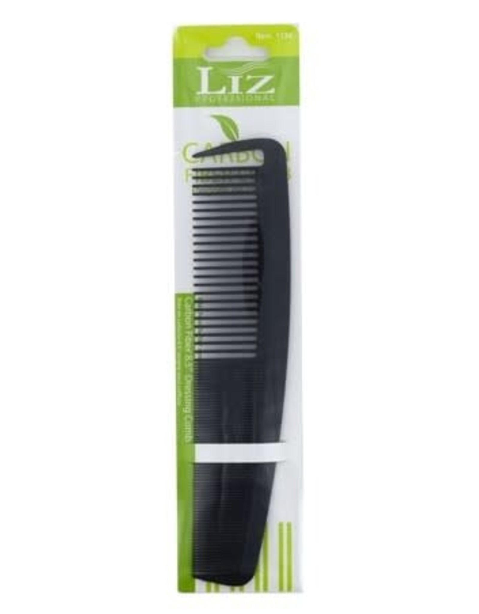LIZ PROFESSIONAL CARE CARBON FIBER 8.5" DRESSING COMB