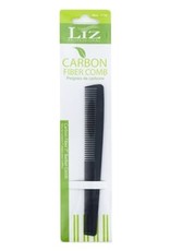 LIZ PROFESSIONAL CARE CARBON FIBER 7" BARBER COMB
