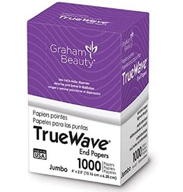 GRAHAM TRUE WAVE END PAPERS - JUMBO 4" X 2.5"