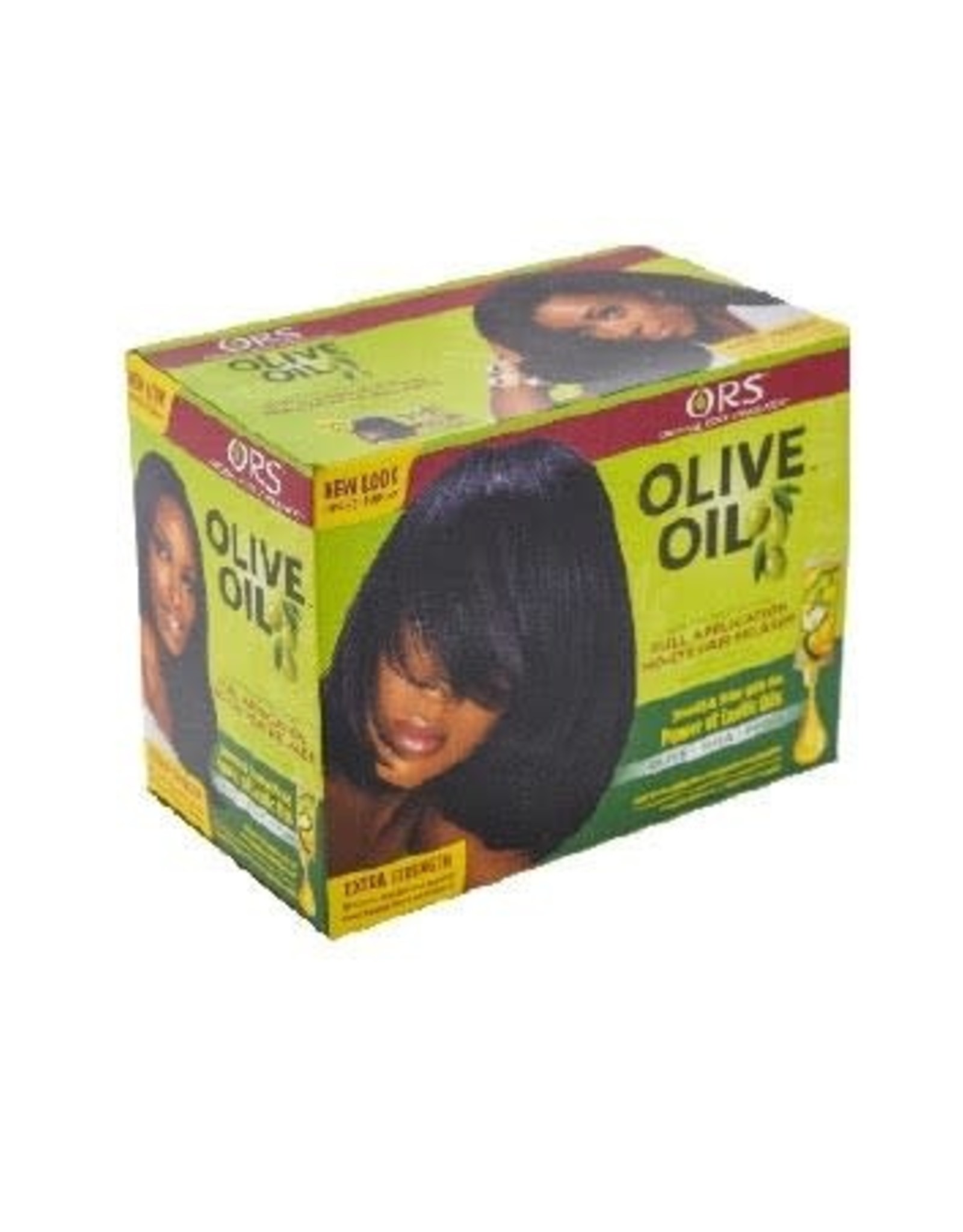 ORS OLIVE OIL NO-LYE HAIR RELAXER KIT - FULL APPLICATION