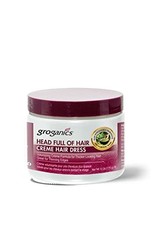 GROGANICS HEAD FULL OF HAIR CREME HAIR DRESS 6OZ