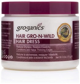 GROGANICS HAIR GRO-N-WILD 6OZ