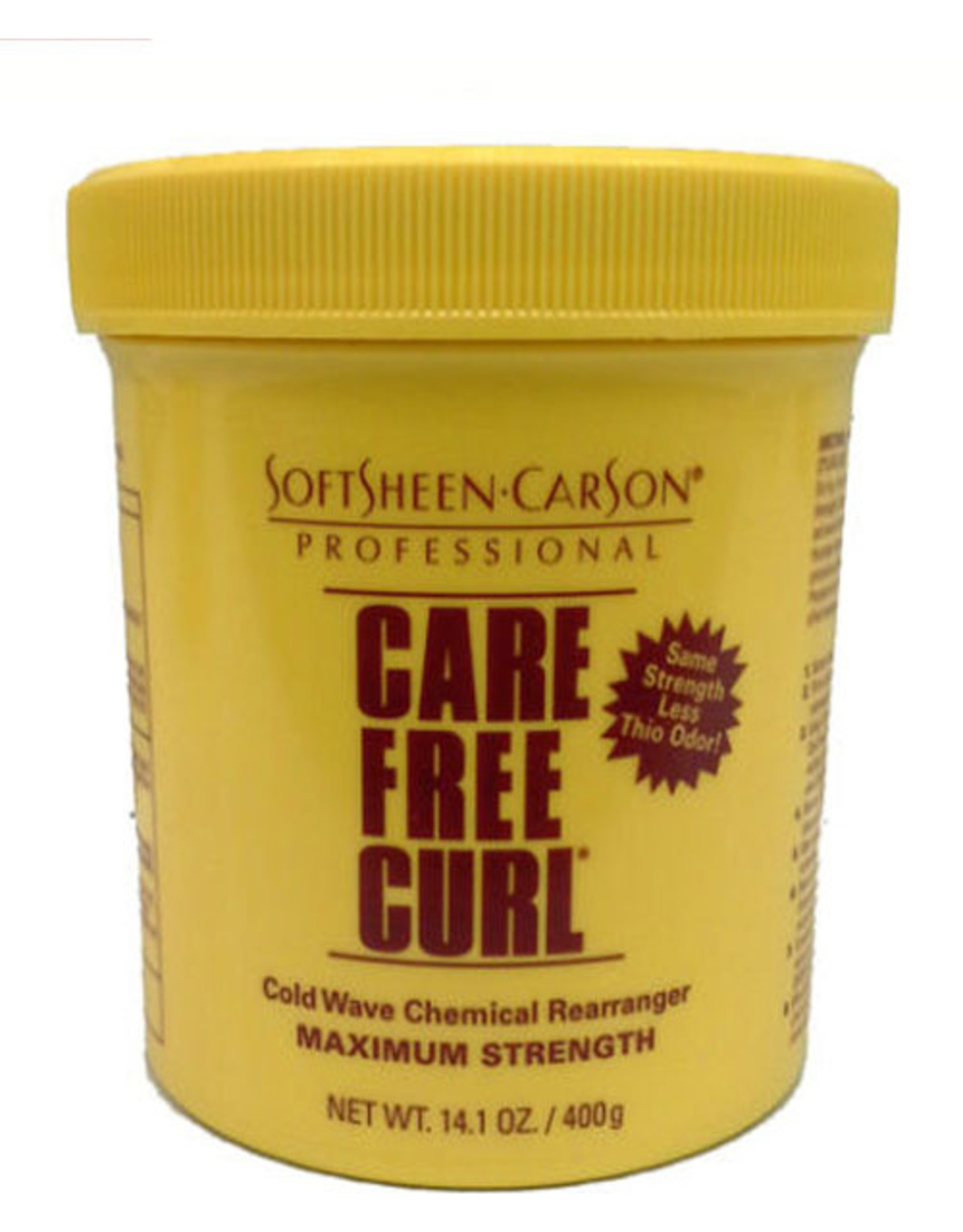 SOFTSHEEN CARSON CARE FREE CURL REARRANGER MAXIMUM STRENGTH 14.1OZ