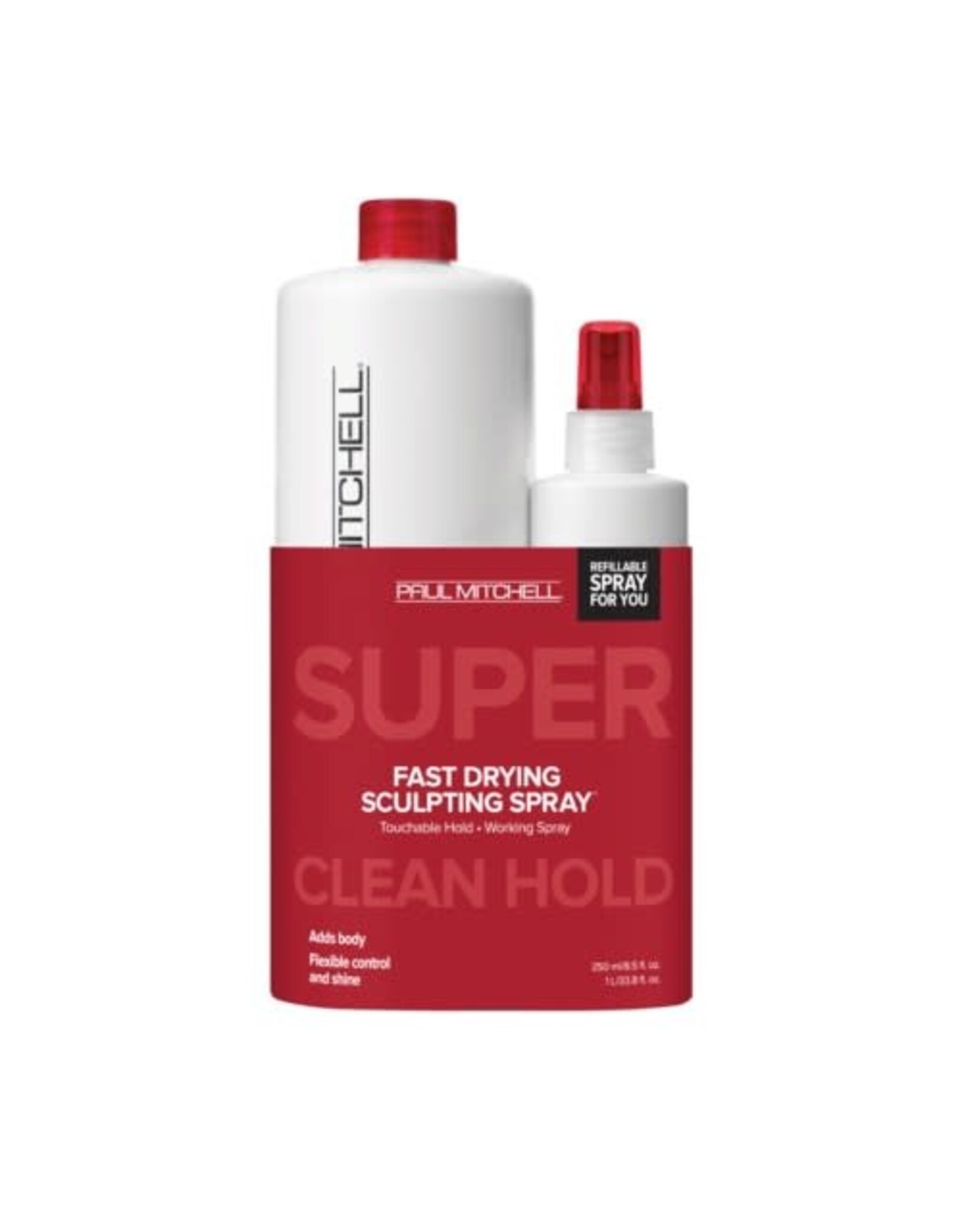 PAUL MITCHELL FAST DRYING SCULPTING SPRAY 1L DUO