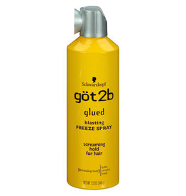 SCHWARZKOPF GOT2B GLUED FREEZE SPRAY 340G