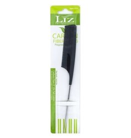 LIZ PROFESSIONAL CARE 9" CARBON PIN TAIL COMB