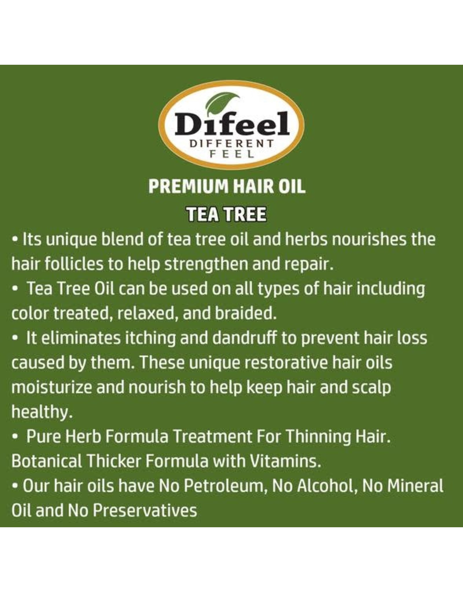DIFEEL TEA TREE OIL 2.5OZ