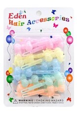 BOW TIE HAIR BARRETTE - PASTEL