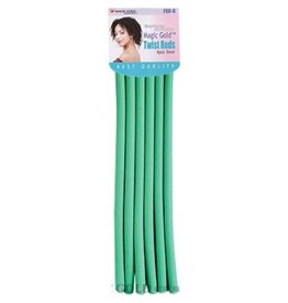 NP GROUP TWIST RODS 8MM/3/10" GREEN