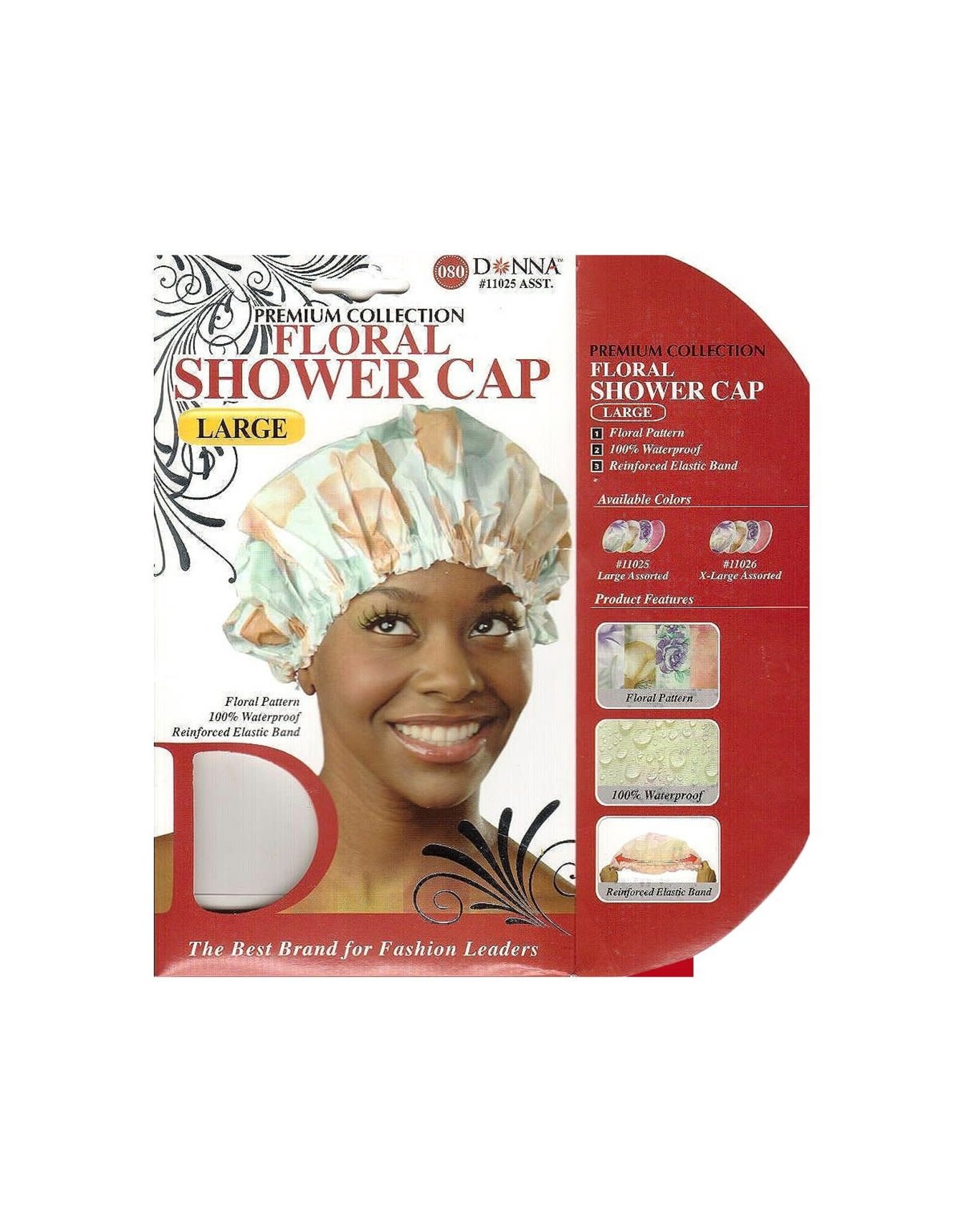 MAGIC FLORAL SHOWER CAP LARGE