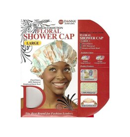 MAGIC FLORAL SHOWER CAP LARGE