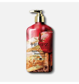 HEMPZ APPLE CINNAMON SHORTBREAD HERBAL BODY MOISTURIZER 17OZ