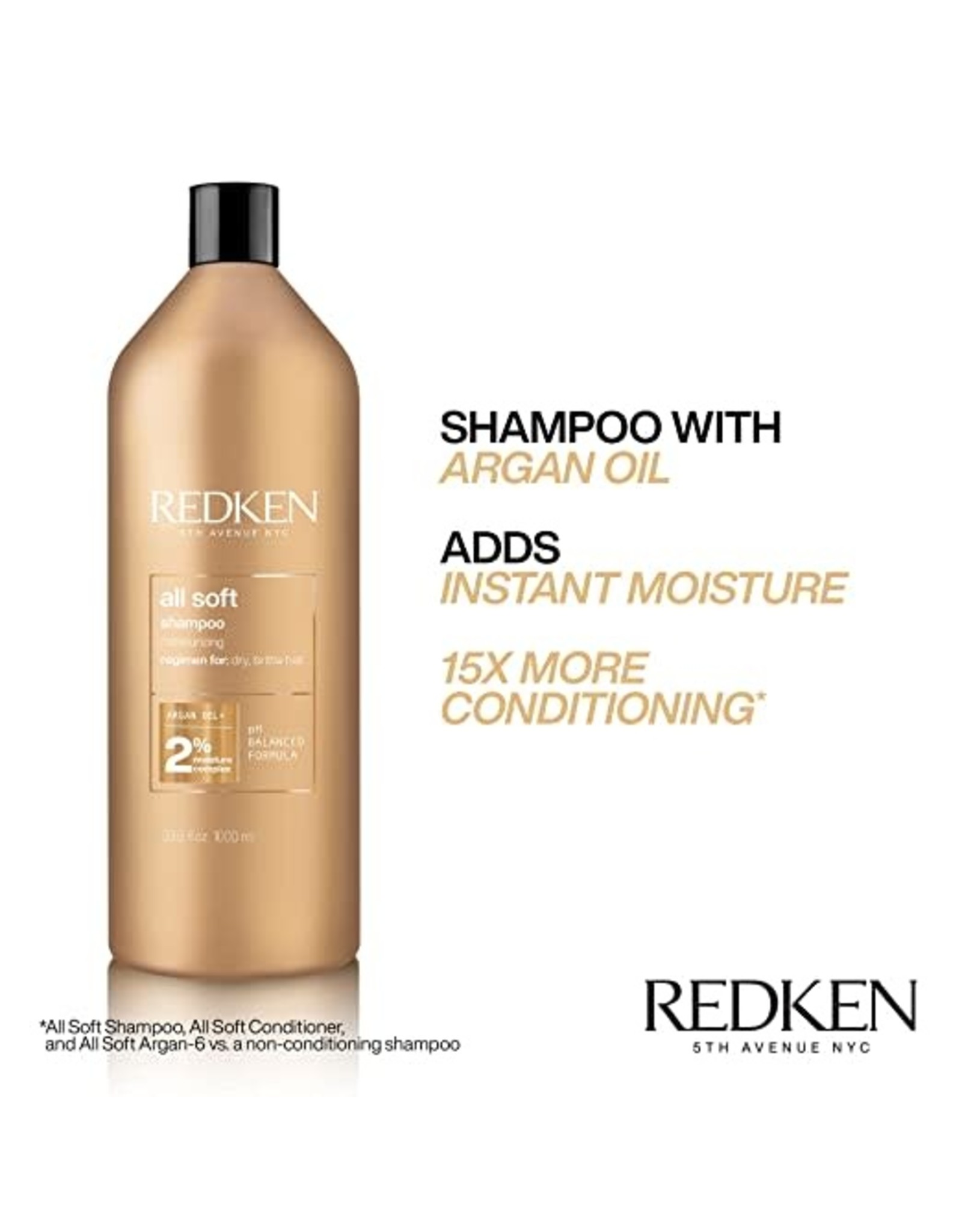 REDKEN ALL SOFT SHAMPOO
