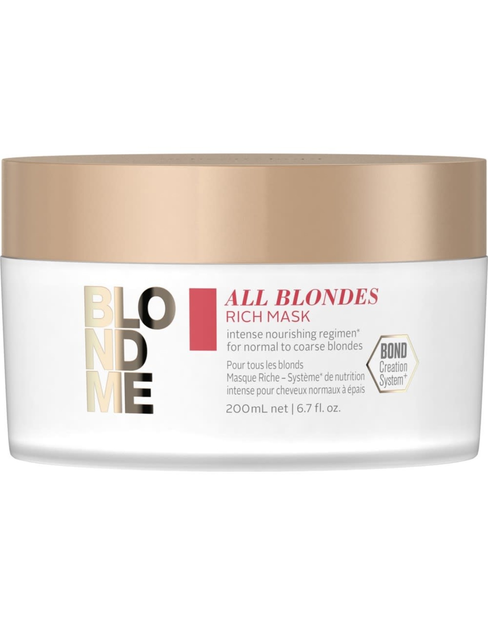 SCHWARZKOPF BLONDME ALL BLONDES RICH MASK 200ML