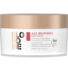 SCHWARZKOPF BLONDME ALL BLONDES RICH MASK 200ML