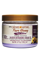 CREME OF NATURE PURE HONEY 24-HOUR NOURISHING CREAM OIL 4.7OZ