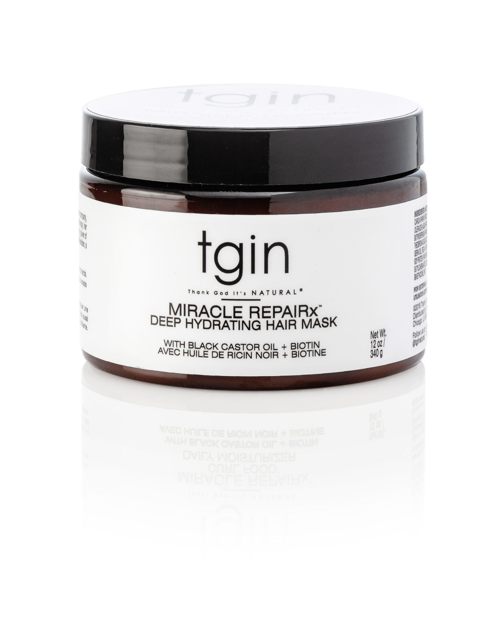 THANK GOD IT'S NATURAL MIRACLE REPAIRX DEEP HYDRATING HAIR MASK 12OZ