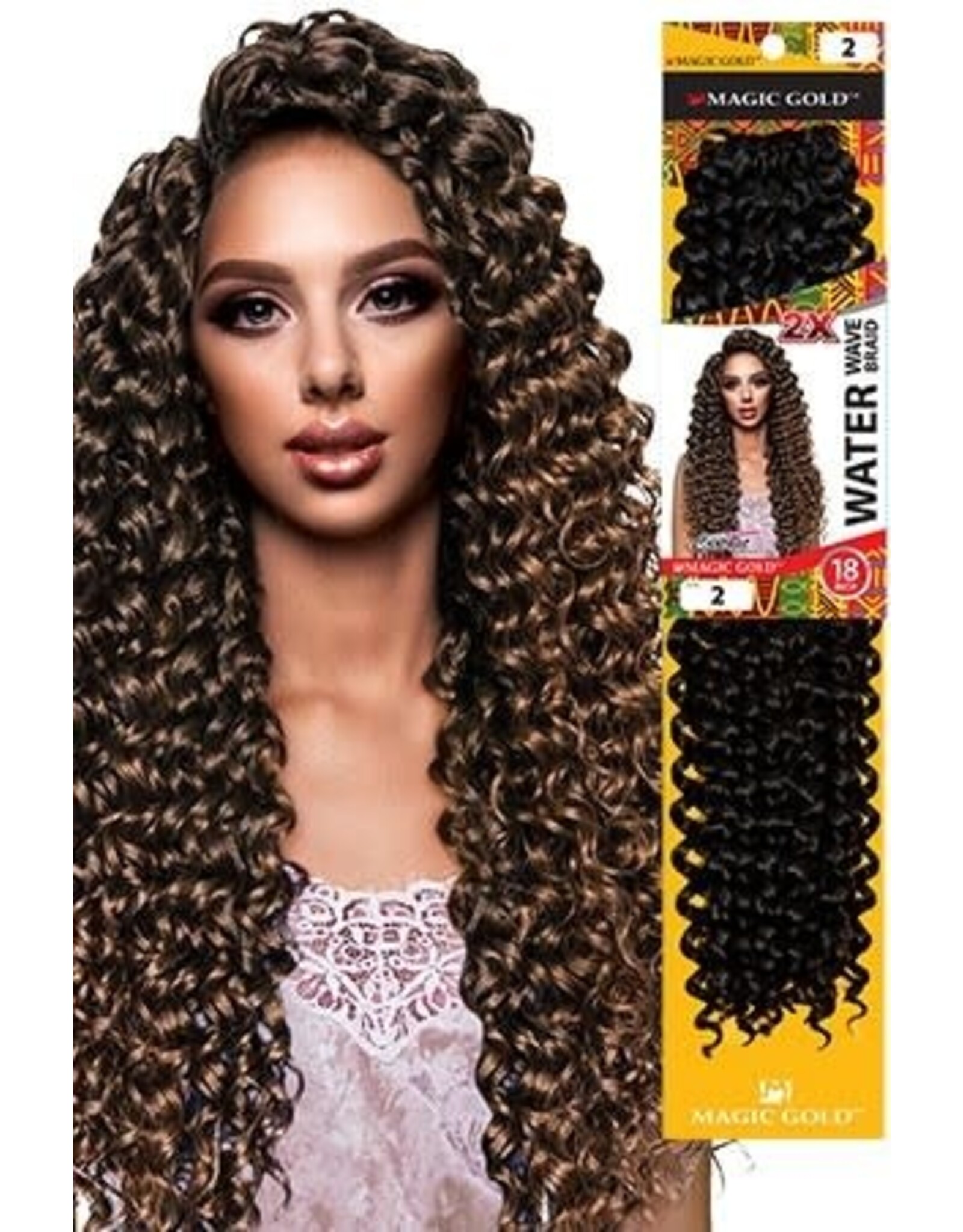 MAGIC 2X NEW WATER WAVE BRAID 18"