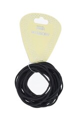 MAGIC SEAMLESS PONYTAIL SKINNY LARGE BLACK