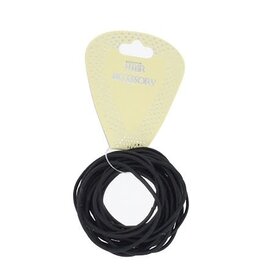 MAGIC SEAMLESS PONYTAIL SKINNY LARGE BLACK