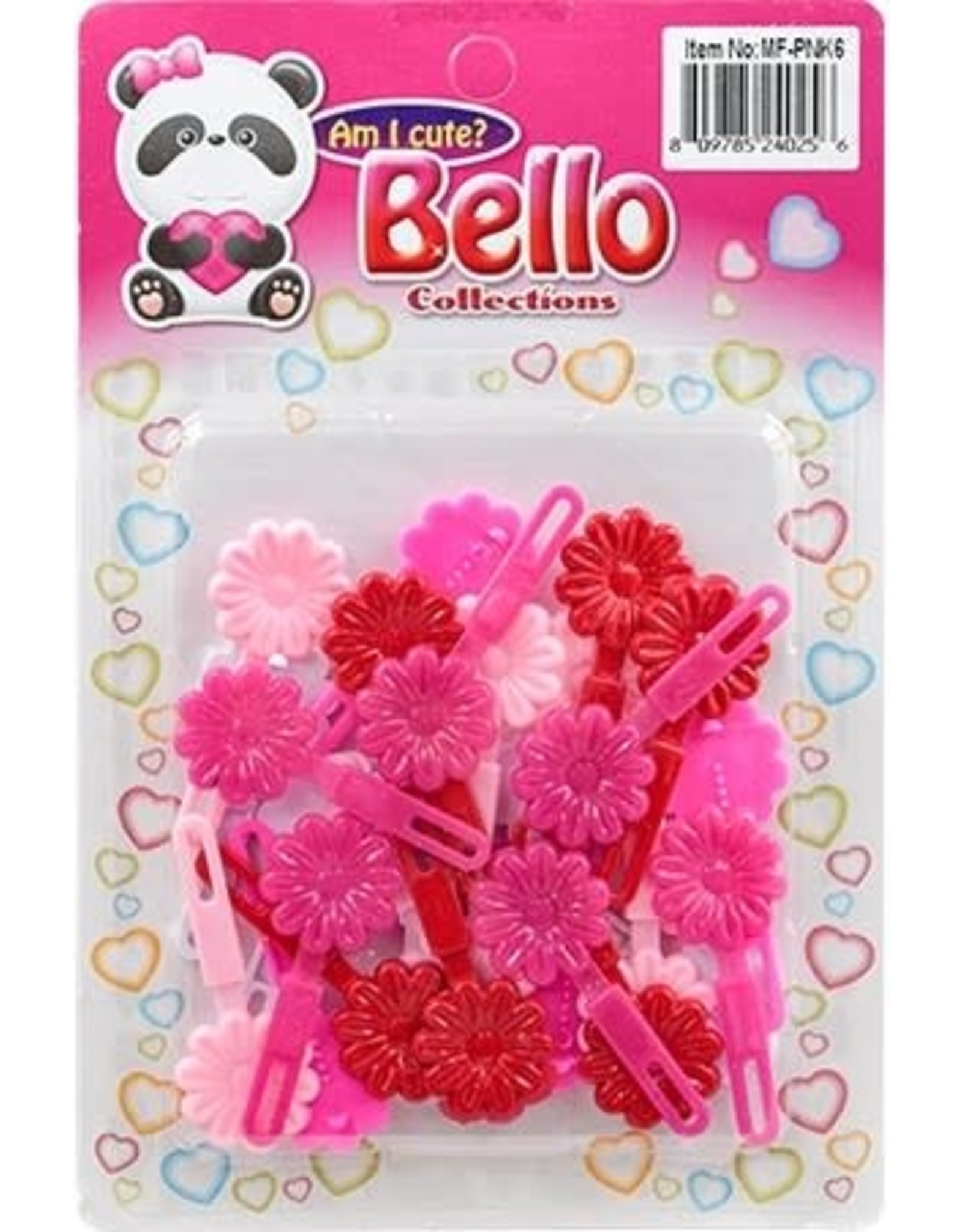 Copy of BOW TIE HAIR BARRETTE - PASTEL