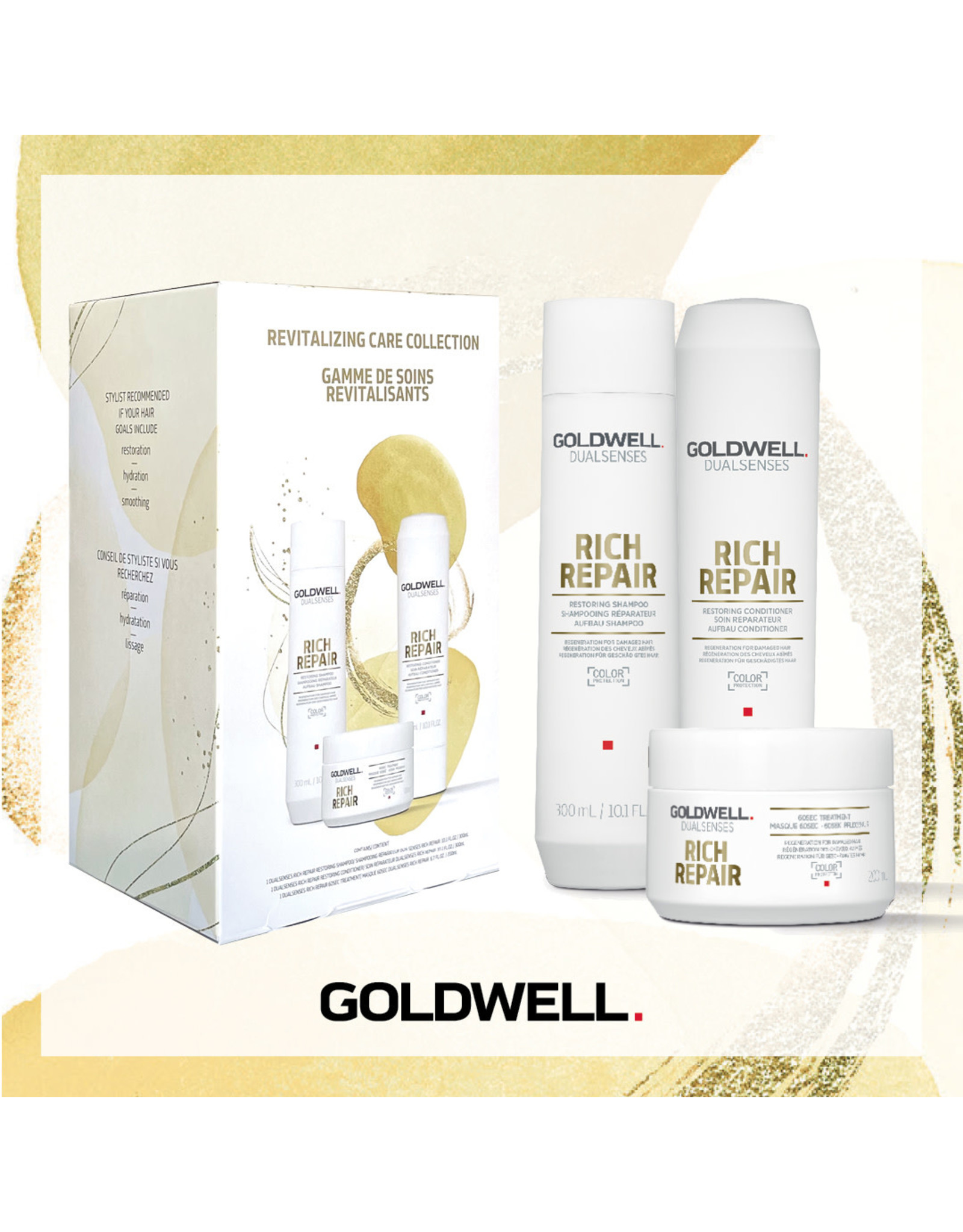 GOLDWELL DUAL SENSES HOLIDAY TRIO
