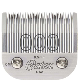 OSTER #000 (.5MM) DETACHABLE CLIPPER BLADE
