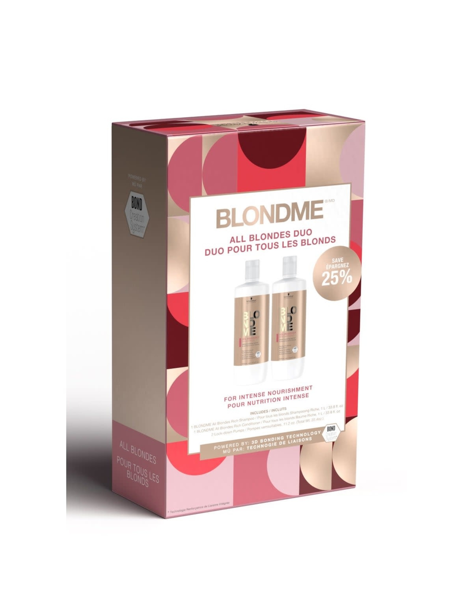 SCHWARZKOPF BLONDME ALL BLONDES 1L DUO