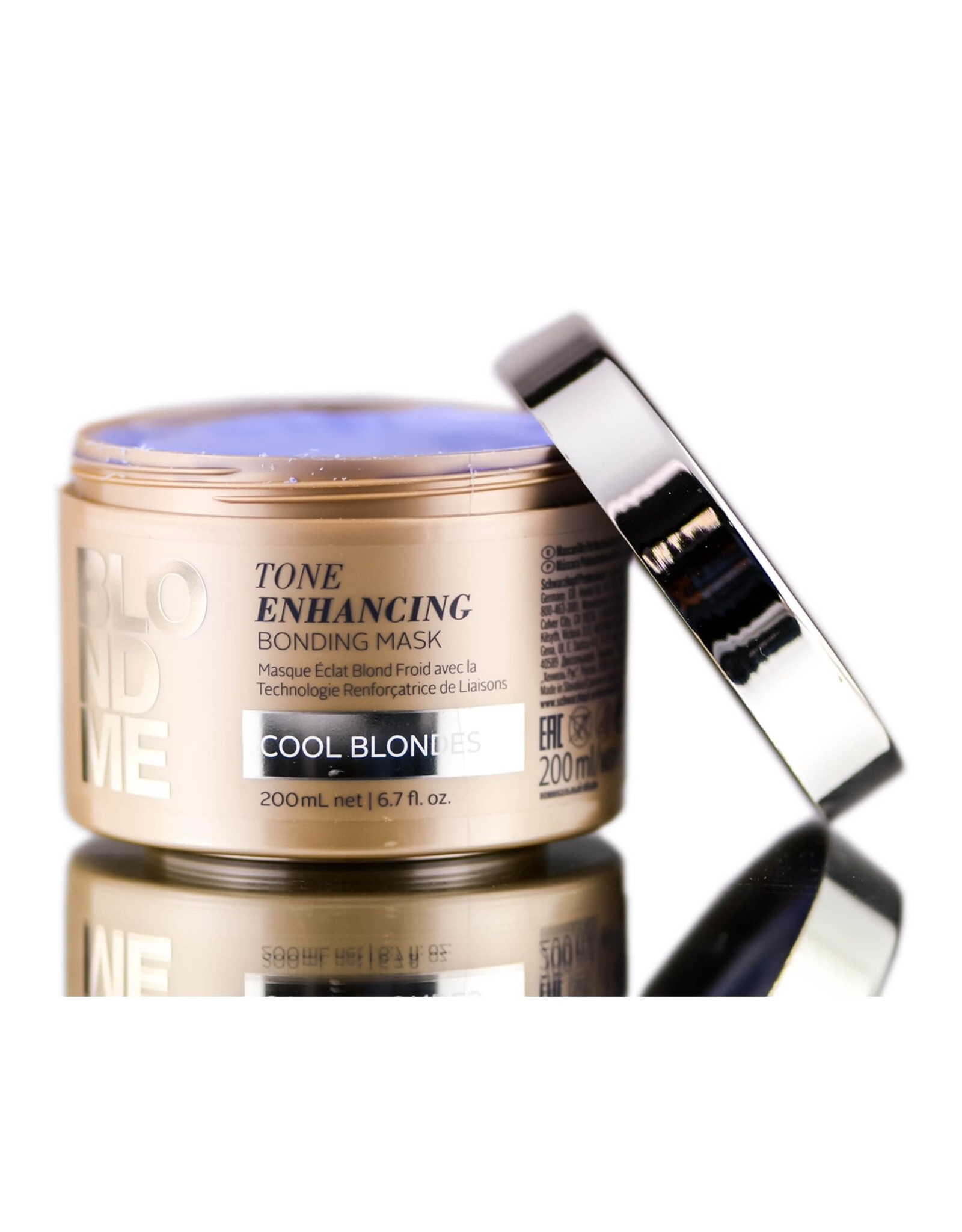 SCHWARZKOPF BLONDME COOL BLONDES TONE ENHANCING BONDING MASK 200ML
