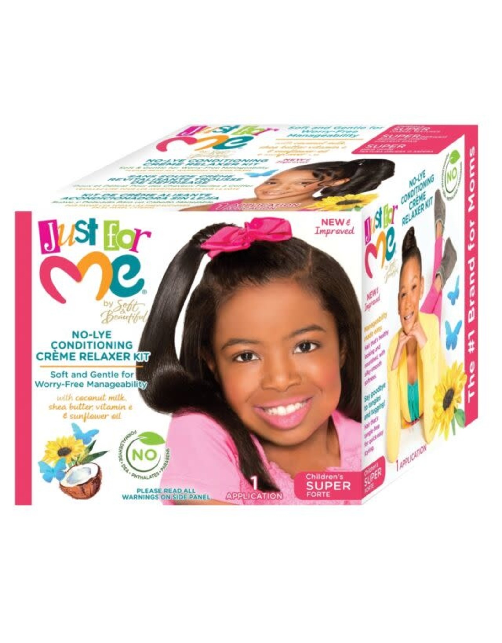 SOFT & BEAUTIFUL JUST FOR ME NO-LYE CONDITIONING CREME RELAXER KIT