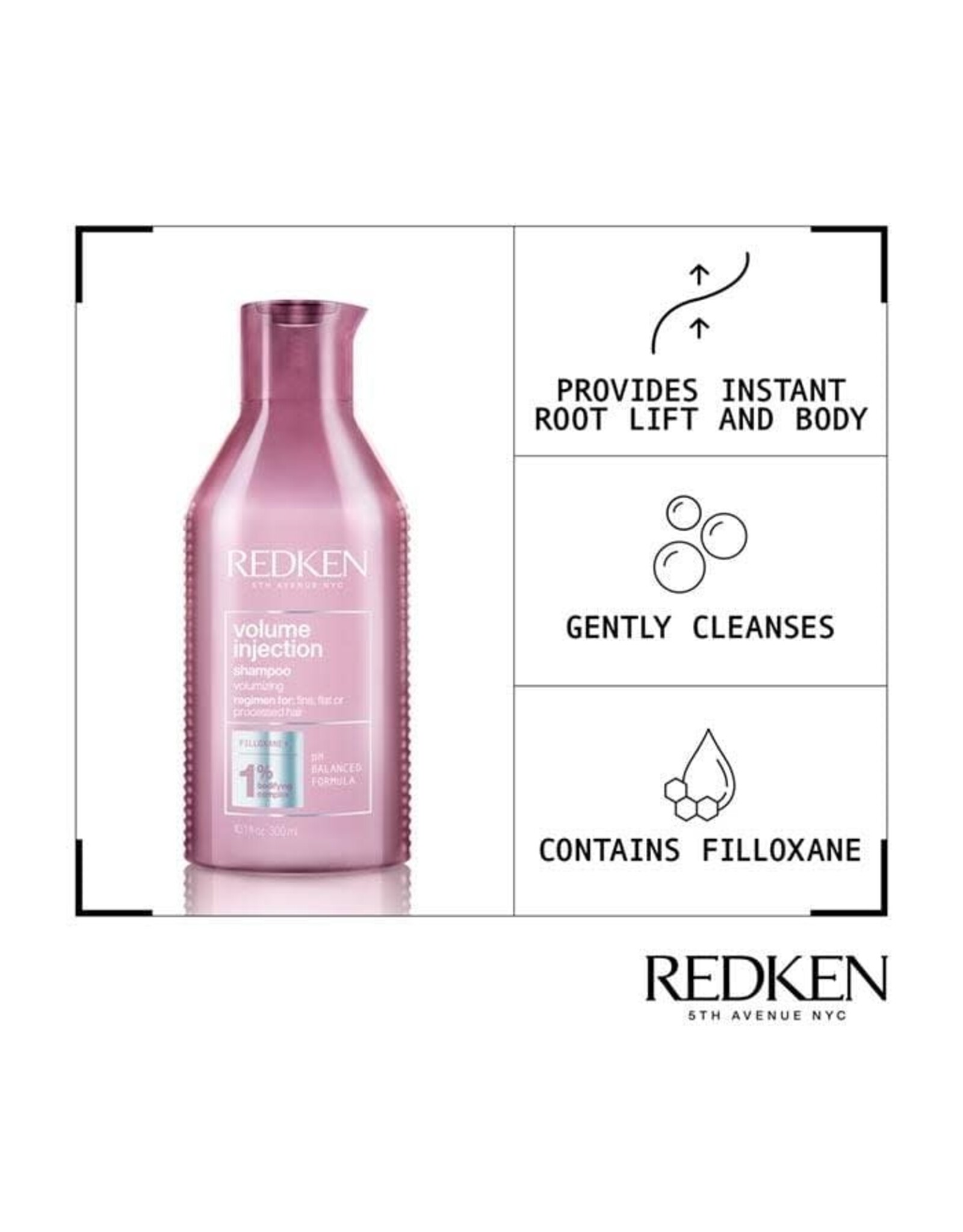 REDKEN VOLUME INJECTION SHAMPOO
