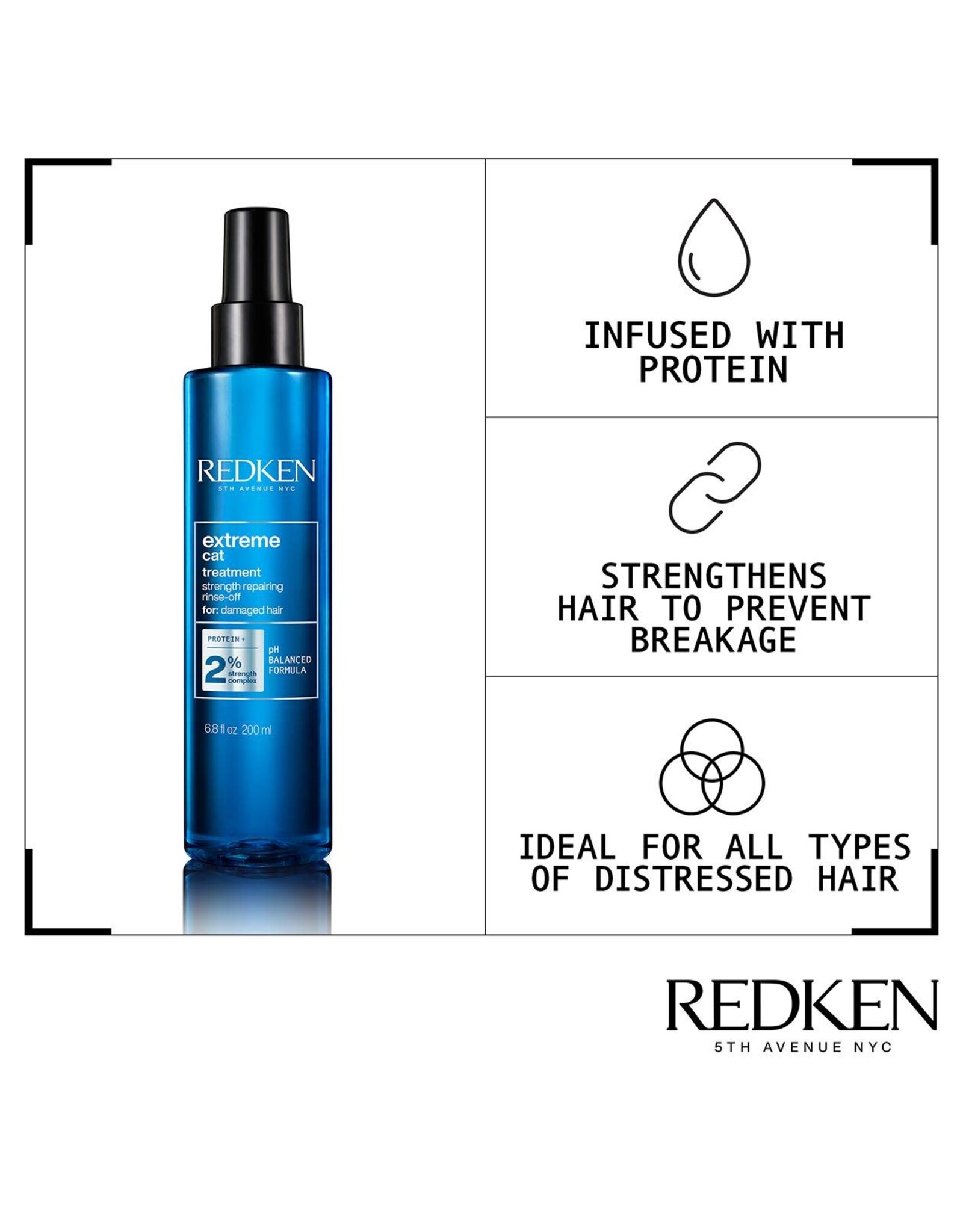 REDKEN EXTREME CAT PROTEIN TREATMENT 200ML