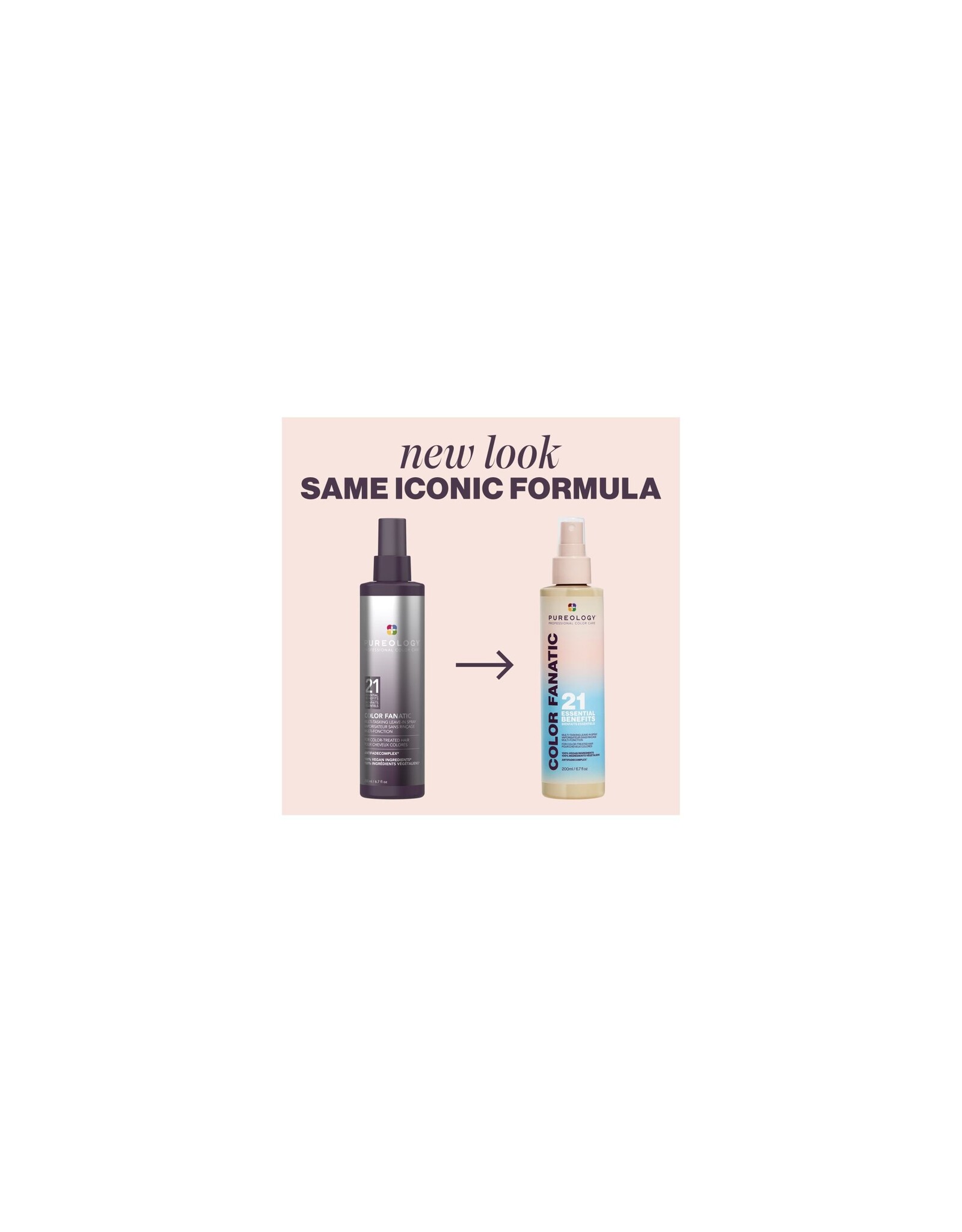 PUREOLOGY COLOR FANATIC MULTI-TASKING LEAVE-IN SPRAY