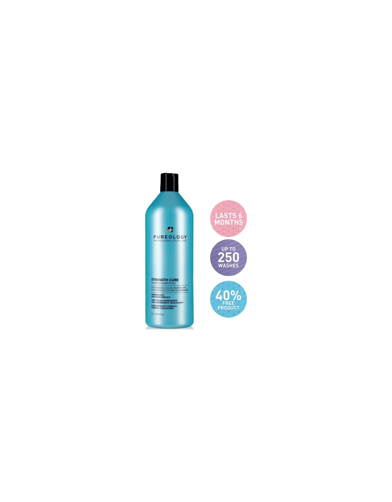 PUREOLOGY STRENGTH CURE SHAMPOO